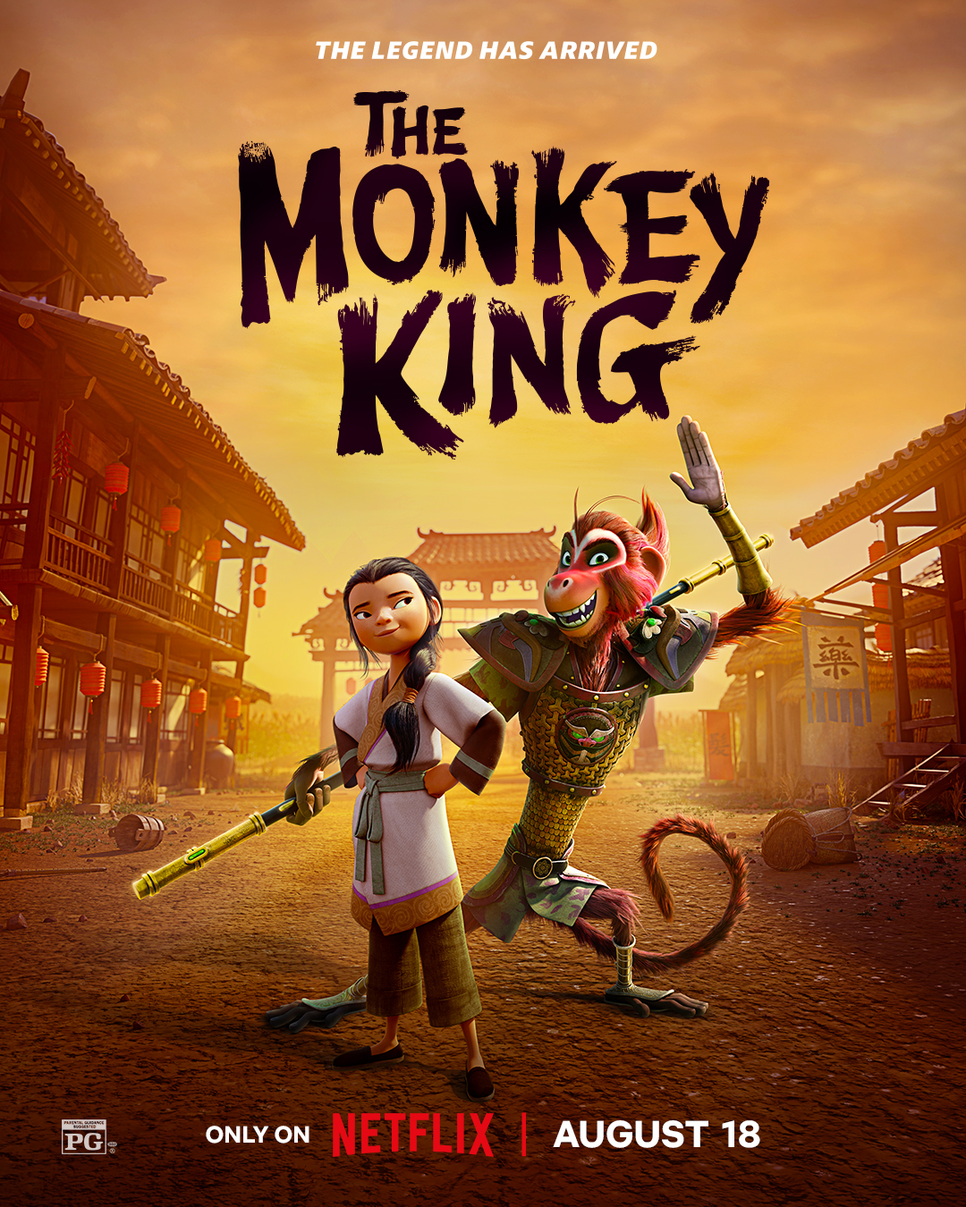 Der Animationsfilm The Monkey King von Netflix kommt im August in die Kinos