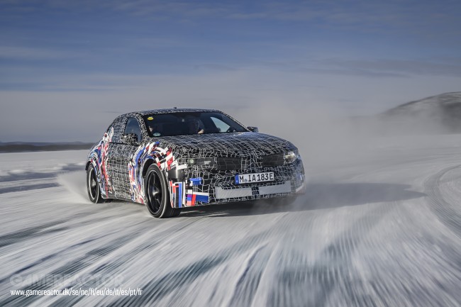 BMW stellt den neuen M3 als vollelektrisches Biest vor.