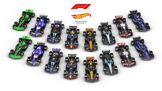 Formel 1 und Mattel arbeiten gemeinsam an der Hot Wheels-Kollektion