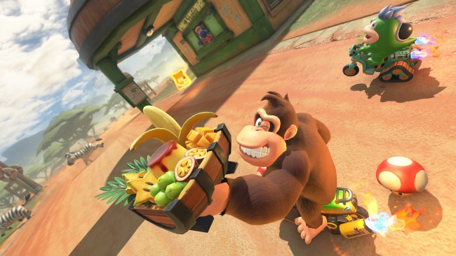 Ein paar Hinweise könnten darauf hindeuten, dass Nintendo Donkey Kong DLC für Mario Kart World bringt