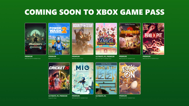 Microsoft hat eine weitere Runde Unterhaltung für Game Pass-Abonnenten präsentiert