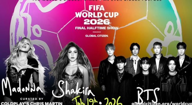 Shakira, Madonna und BTS kündigten die Halbzeitsendung des WM-Finales am 19. Juli an