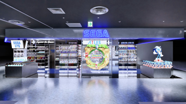 Sega eröffnet einen neuen Flaggschiffladen in Osaka mit exklusivem Merchandise