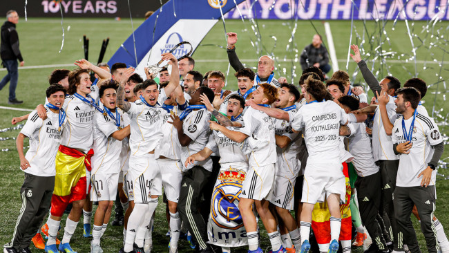 Real Madrid U-19-Mannschaft gewinnt UEFA Youth League, Torwart wird von Arbeloa nominiert