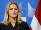 Lettlands Premierministerin Evika Silina tritt zur&uuml;ck, nachdem sie ukrainische Drohnen auf ihrem Boden gehandhabt hat