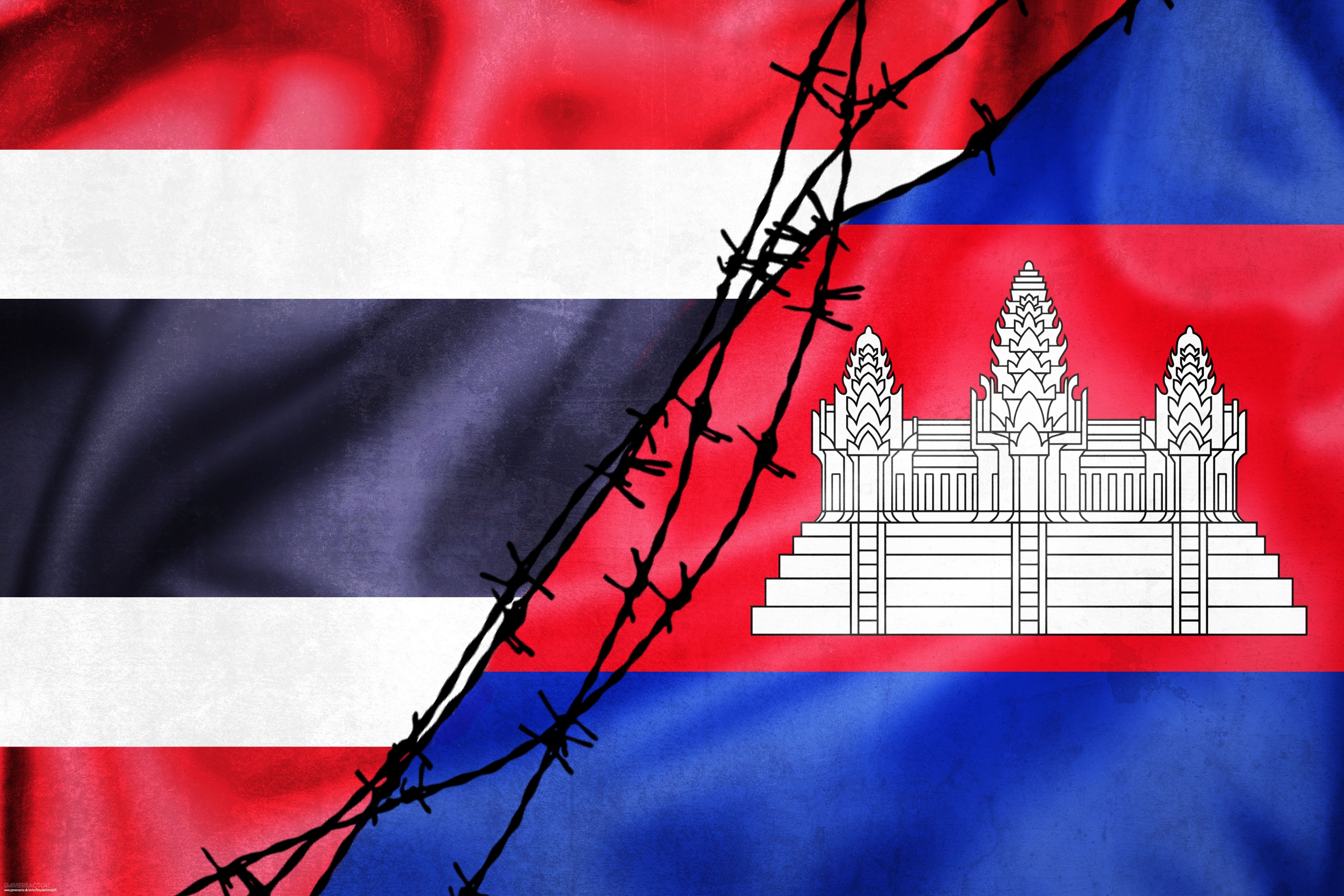 Der erste Abschnitt des thailändischen Grenzzauns an der Grenze zu Kambodscha wurde fertiggestellt