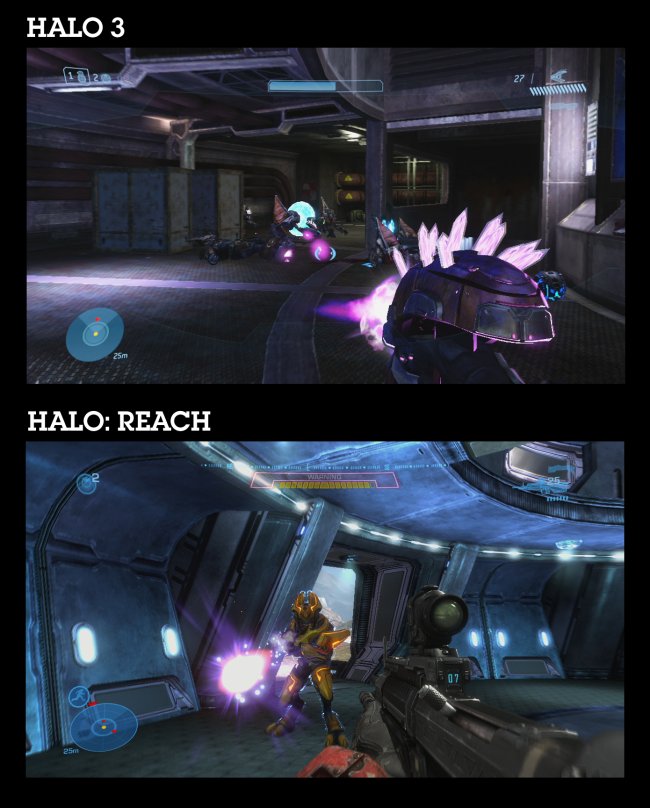 Grafikduell: Halo: Reach vs. Halo 3