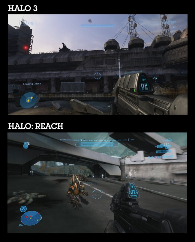 Grafikduell: Halo: Reach vs. Halo 3