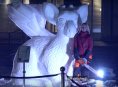 Tjåsa Gusfors fräst Eisskulptur zu The Last Guardian