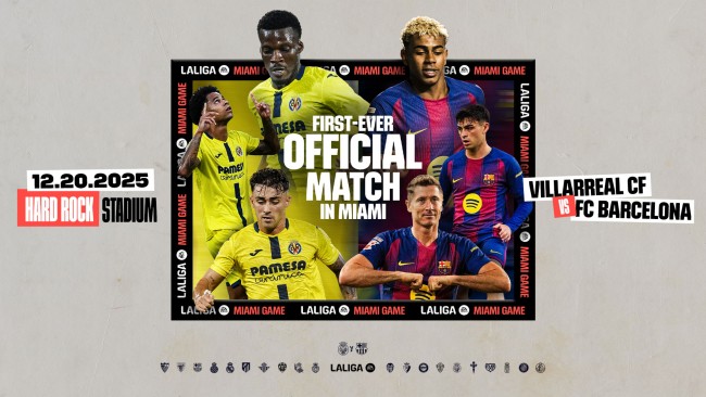 LaLiga-Spieler planen einen visuellen Protest gegen das Spiel Villarreal-Barça in Miami: 30 Sekunden lang still stehen
