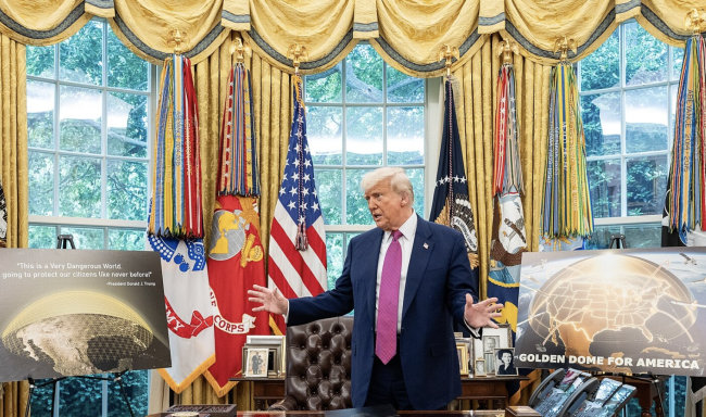 Trumps Goldene Kuppel: Nach einem Jahr treffen Raketenträume auf geerdete Realität