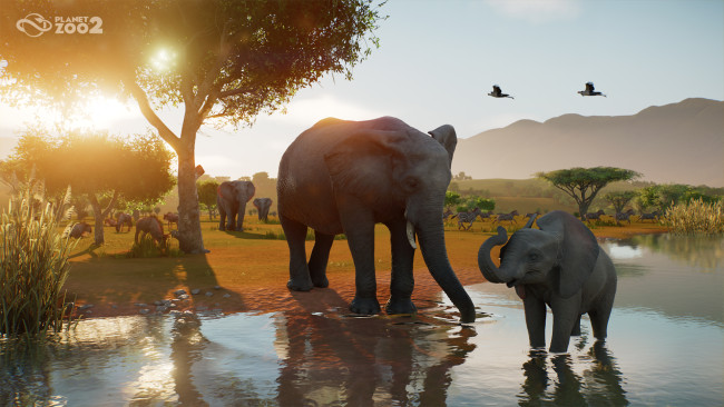 Frontier über Planet Zoo 2 s Naturschutzbemühungen: 