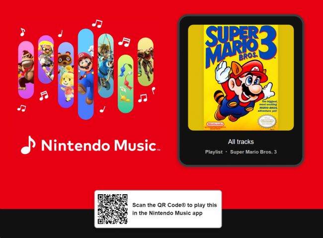 Nintendo Music enthält jetzt "Super Mario Bros. 3"