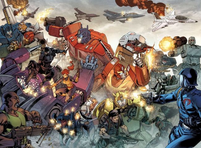 Transformers und G.I. Joe bekommt einen Live-Action-Crossover-Film