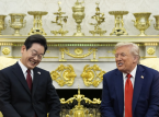 Trump trifft s&uuml;dkoreanischen Pr&auml;sidenten und erw&auml;hnt Gespr&auml;che mit Kim Jong Un