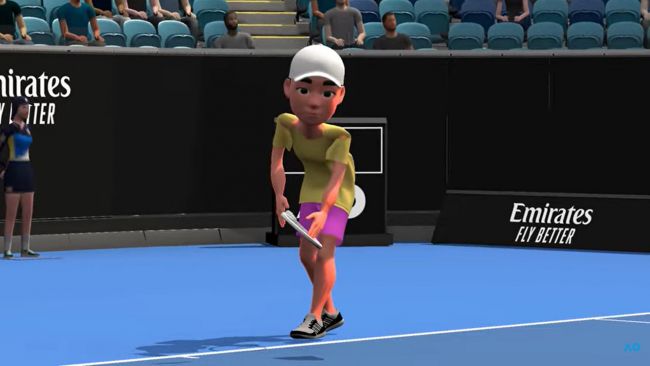 Die Australian Open werden kostenlos auf YouTube übertragen, aber alle Spieler sehen aus wie Wii-Charaktere