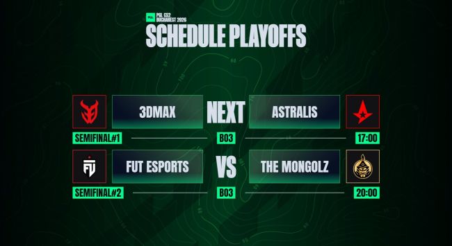 PGL Bukarest 2026: Hier sind die heutigen Halbfinalspiele