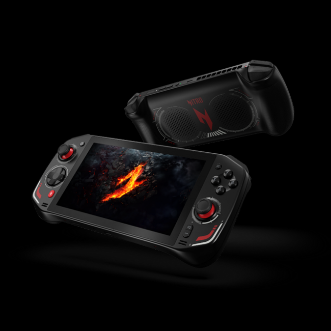 Acer hat mit dem Nitro Blaze 7 eine echte Laptop-CPU in ein Handheld-Gerät gepackt