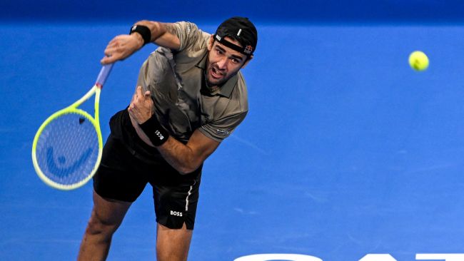 Matteo Berrettini eliminiert Djokovic bei den Doha Open in zwei Sätzen