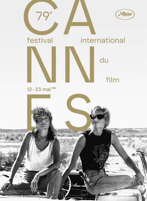 Das Filmfestival von Cannes würdigt das 35. Jubiläum der Premiere von Thelma & Louise auf dem offiziellen Plakat der Ausgabe 2026