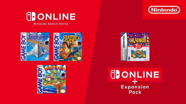 Vier klassische Game Boy-Titel wurden der Switch Online-Bibliothek hinzugefügt