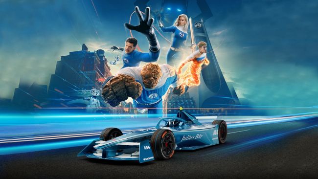 Das Saisonfinale der Formel E wird offiziell in "The Marvel Fantastic Four London E-Prix 2025" umbenannt