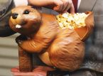 Die nackte Kanone enthüllt einen Popcorn-Eimer, der vom Originalfilm inspiriert ist