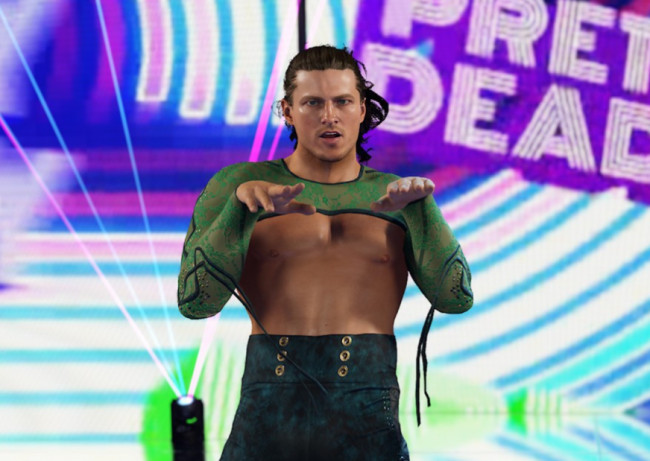 WWE-Star Kit Wilson präsentiert seinen neuen Signature-Move