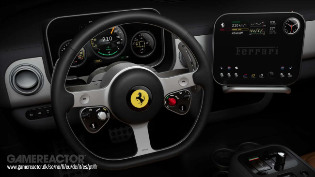 Ferrari enthüllt den Innenraum seines ersten Elektroautos