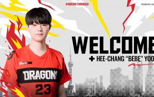 Shanghai Dragons' BeBe wird in der Saison 2023 auch als Spielertrainer fungieren