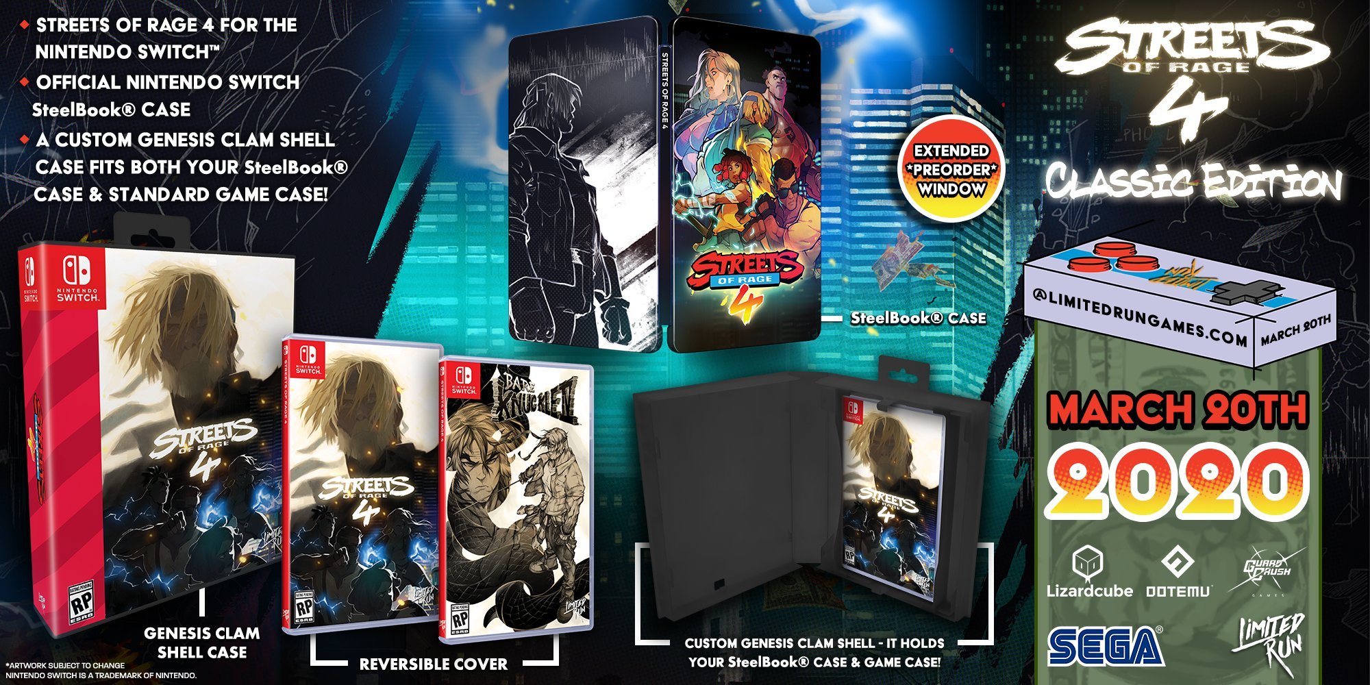 Limitierte Classic Edition Fur Streets Of Rage 4 Angekundigt