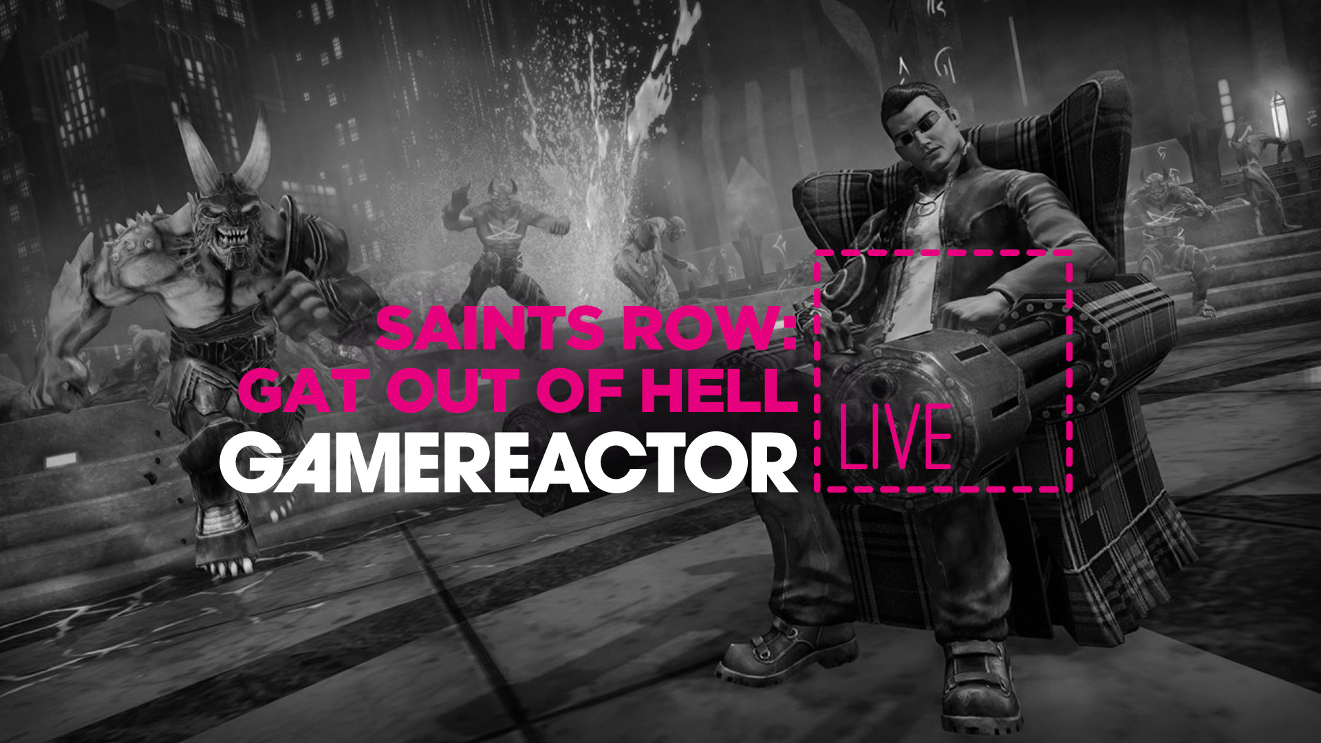 Wir spielen Saints Row IV: Gat Out of Hell im Livestream - Saints Row
