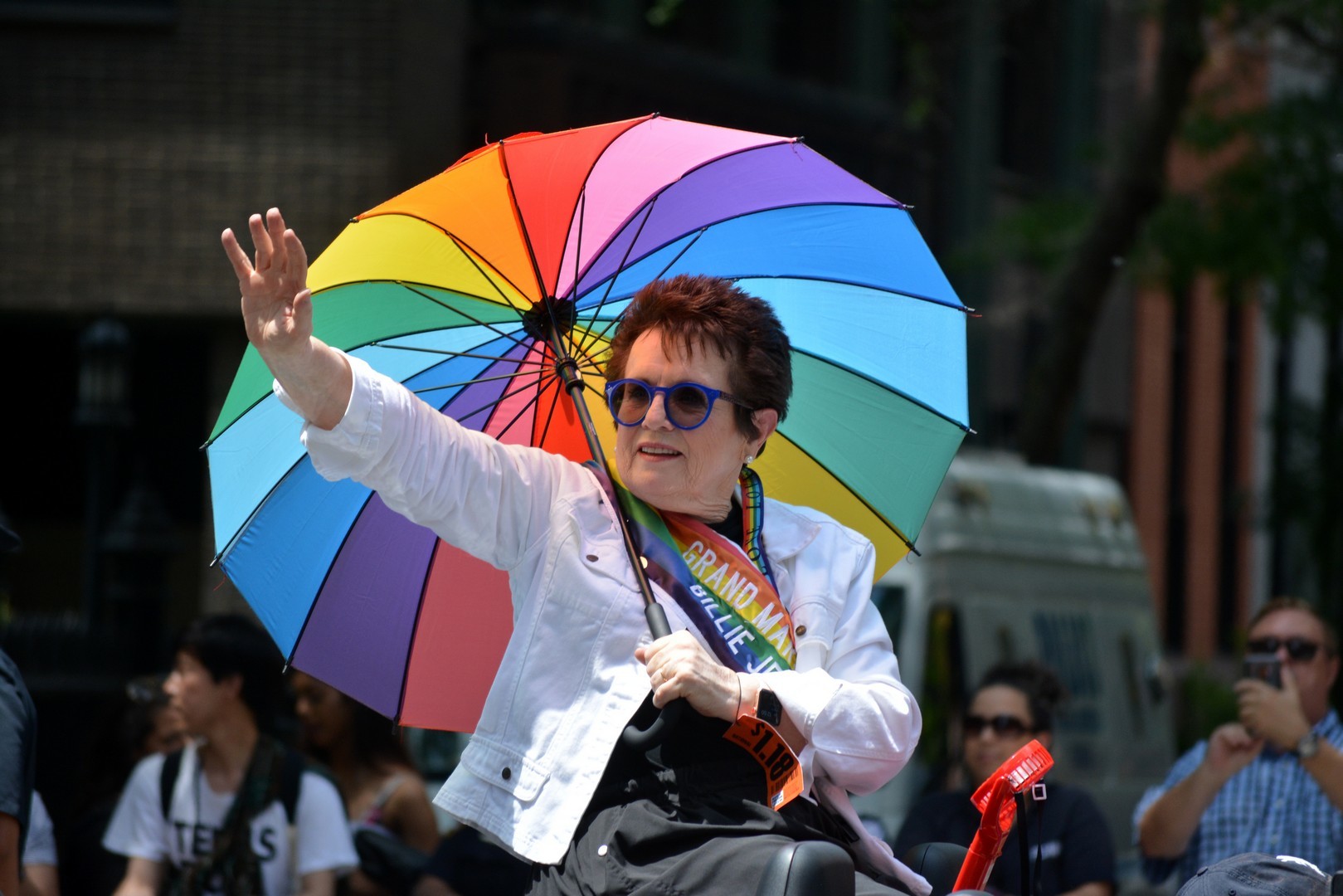 Billie Jean King erhält als erste Sportlerin einen Stern auf dem Hollywood Walk of Fame