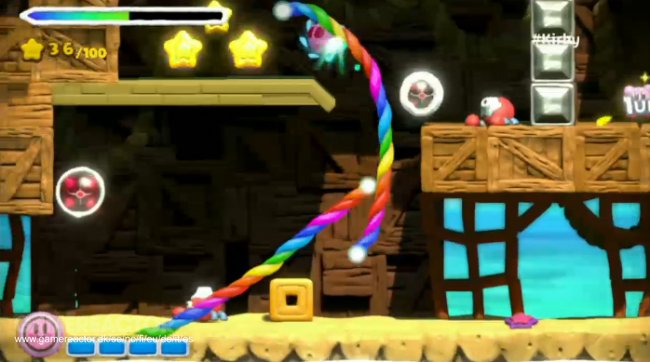 Kirby und der Regenbogen-Pinsel