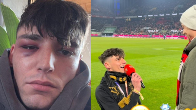 Der deutsche Fußballschiedsrichter erleidet einen homophoben Angriff wenige Tage nachdem er seinem Verlobten öffentlich einen Heiratsantrag gemacht hat