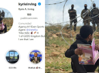 NBA-Star Kyrie Irving wechselt sein Profilbild aus Solidarit&auml;t mit pal&auml;stinensischen Kindern, die vom Schulbesuch ausgeschlossen werden