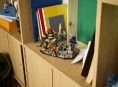 Link und Ganon geraten im The Legend of Zelda: Ocarina of Time Lego-Set aneinander