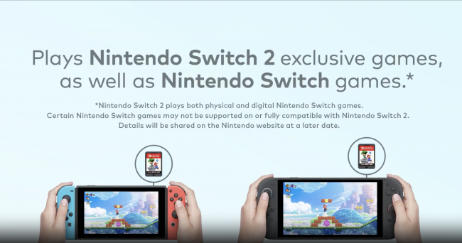Nintendo Switch 2 wird abwärtskompatibel mit der Switch sein, aber einige Spiele funktionieren möglicherweise nicht