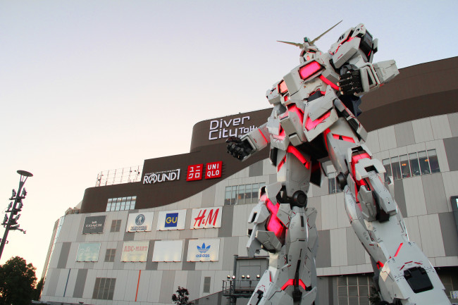 Die weltberühmte Gundam-Statue in Tokio wird Ende dieses Sommers entfernt