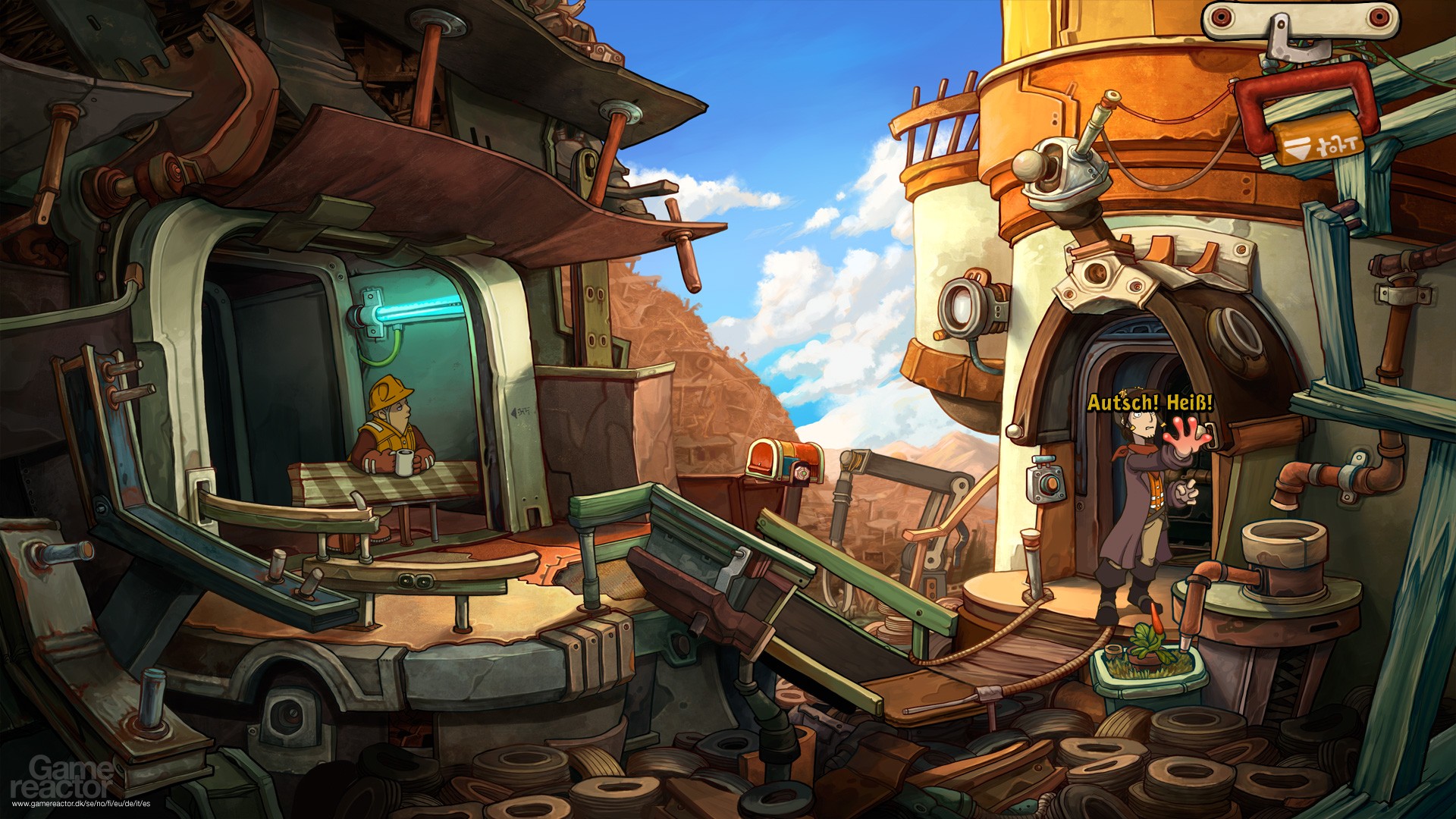 Deponia Kritik - Gamereactor