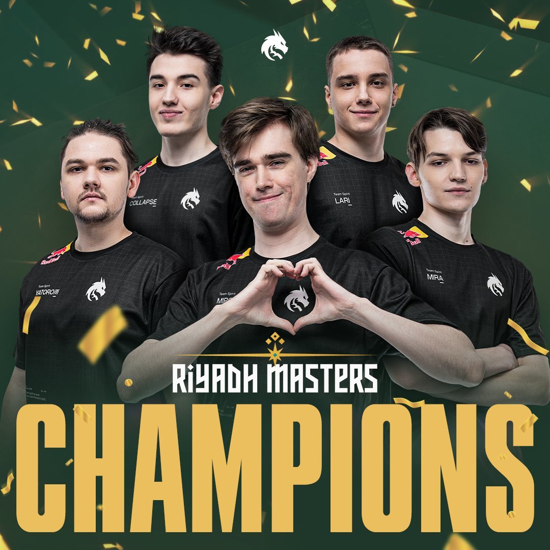 Team Spirit holt sich den Hauptpreis beim Dota 2 Riyadh Masters