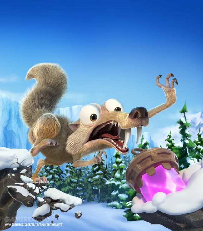 Frostiges Gameplay und Trailer zum Start von Ice Age Scrats Nussiges Abenteuer