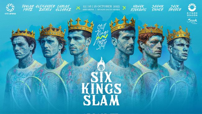 Six Kings Slam kehrt in diesem Jahr mit drei neuen Tennisspielerinnen zurück