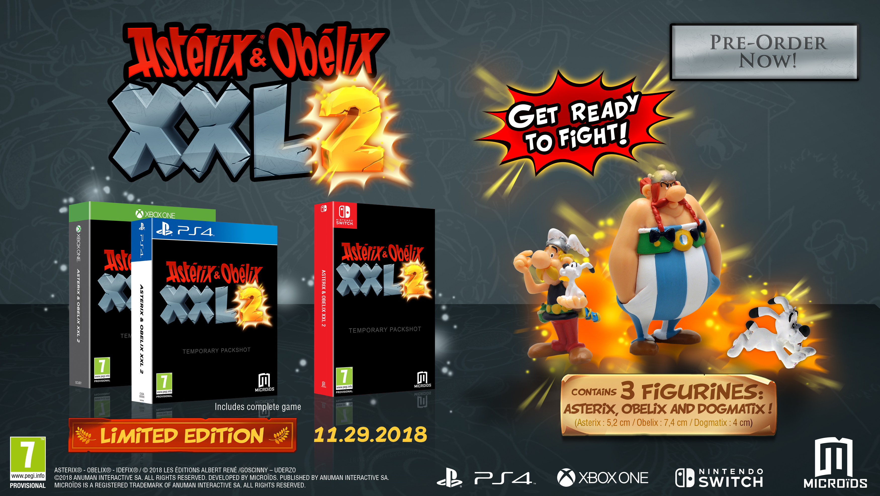 Asterix & Obelix XXL 2 Remastered und Asterix & Obelix XXL 3 ...