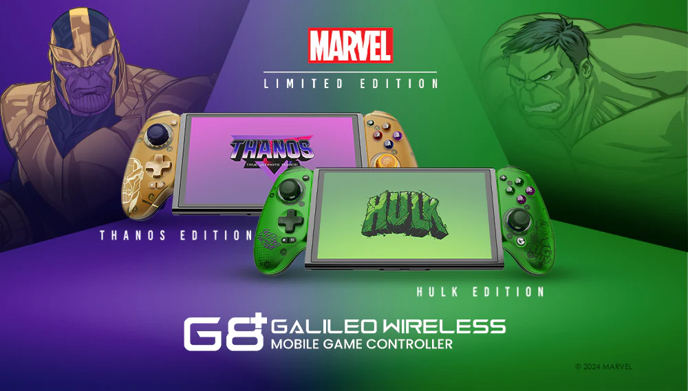 Der Hulk und Thanos schmücken diese neuen mobilen Controller