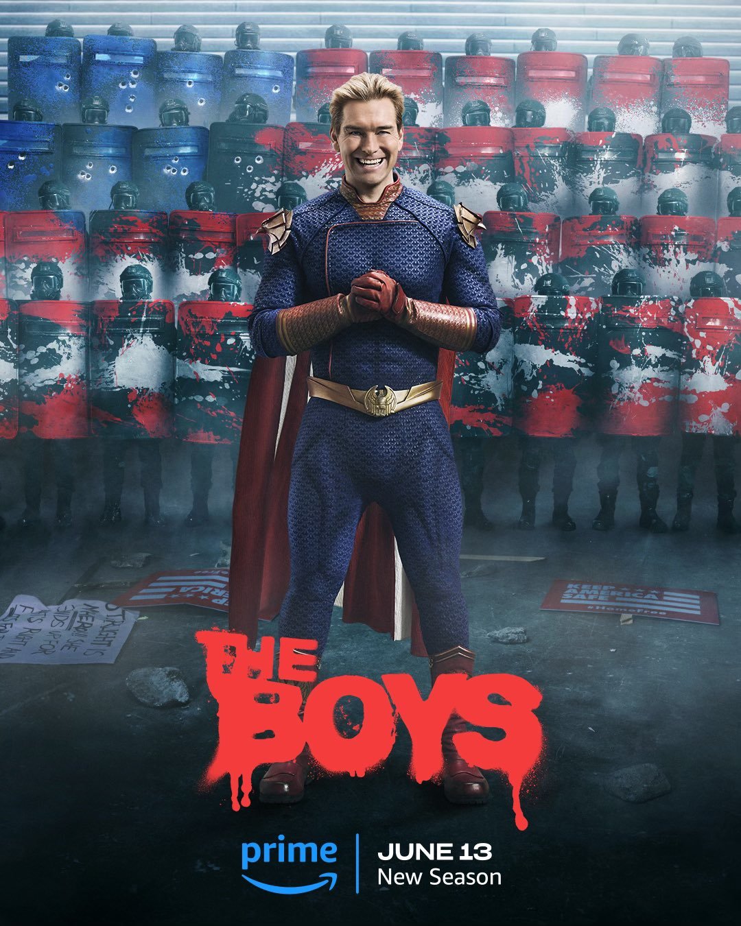 The Boys Staffel 4 in zwei neuen Postern gezeigt