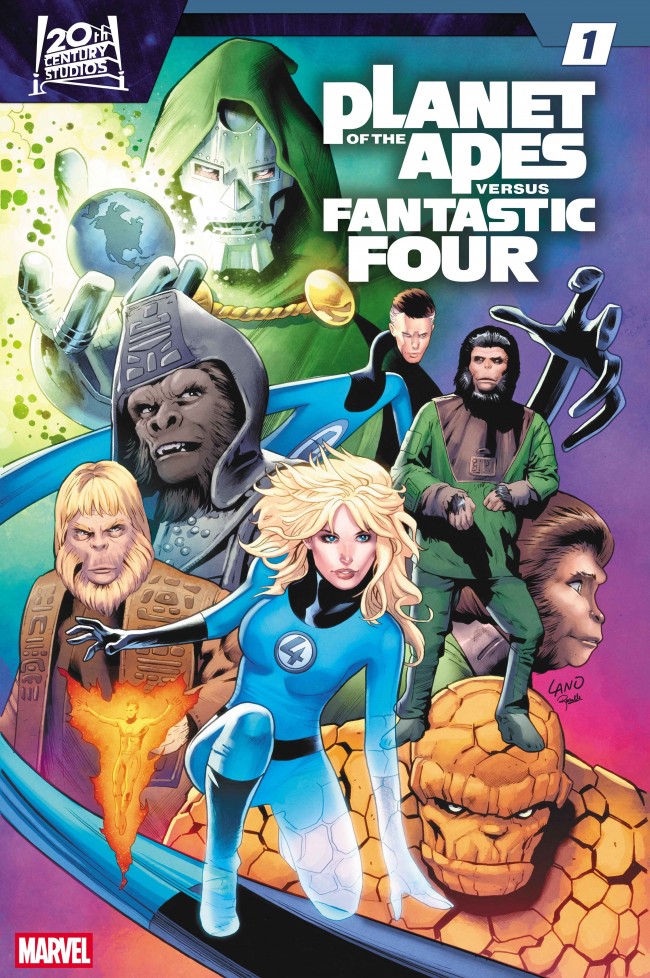 Die Fantastic Four stranden in einem neuen Comic-Crossover auf The Planet of the Apes
