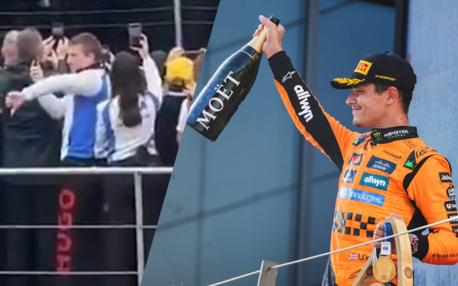 Racing Bulls entschuldigt sich für Video, auf dem ein Mitarbeiter Lando Norris ausbuht