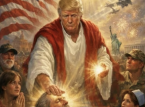Trumps KI-Image als Jesus Christus l&ouml;st Gegenreaktionen im Streit mit Papst Leo aus