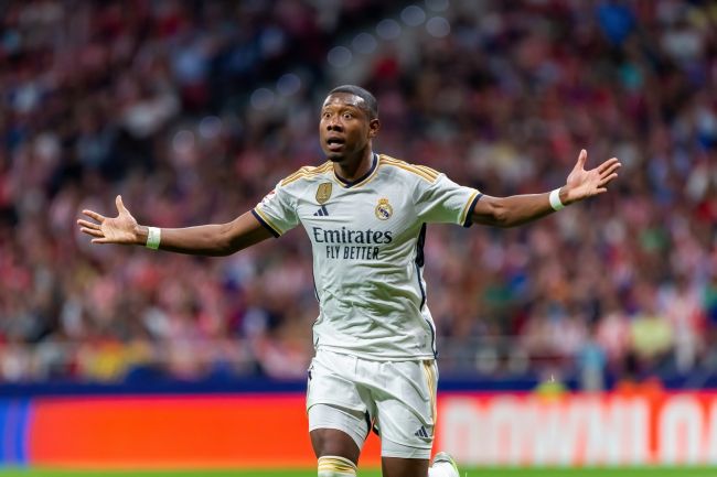 David Alaba schließt sich dem Kader von Real Madrid an, nachdem er seit 2023 nicht mehr gespielt hat